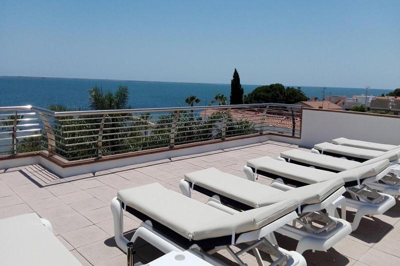 Hotel Miami Mar Sant Carles De La Rapita Bagian luar foto